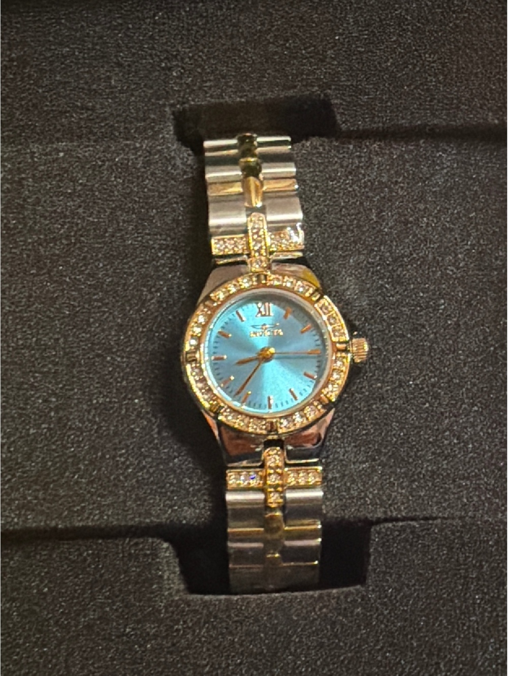 INVICTA WILDFLOWER FERRYN SWISS RONDA 763 CALIBER WOMANS WATCH 21.5mm $249